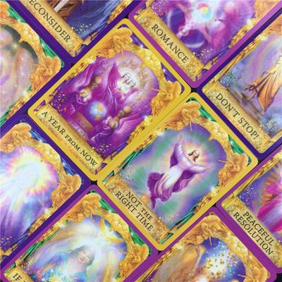44 Stück/Set Tarotkarten Angel Answers Orakel Zukunftsvorhersage Kunstdruckpapier Klassisch