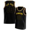 Fashion Black Basketball Tank Tops Summer Trend Custom Name Team Name Men Women Sports Vest Casual Oversized Team Uniforms Tops