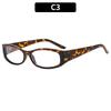 Fashion Korean Version Of The New Small Frame Square Flat Mirror Anti-Blue Light Literary Plain Glasses Frame Women Can Match Myopia Glasses