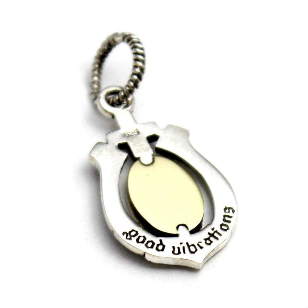 Mexic Mary Virgin Pandantiv Potcoava Vibrații bune