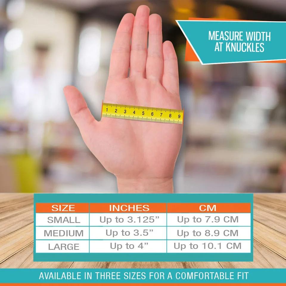 1 Pair Compression Arthritis Gloves Wrist Support Joint Pain Relief Hand Brace Therapy Wristband for Women Men