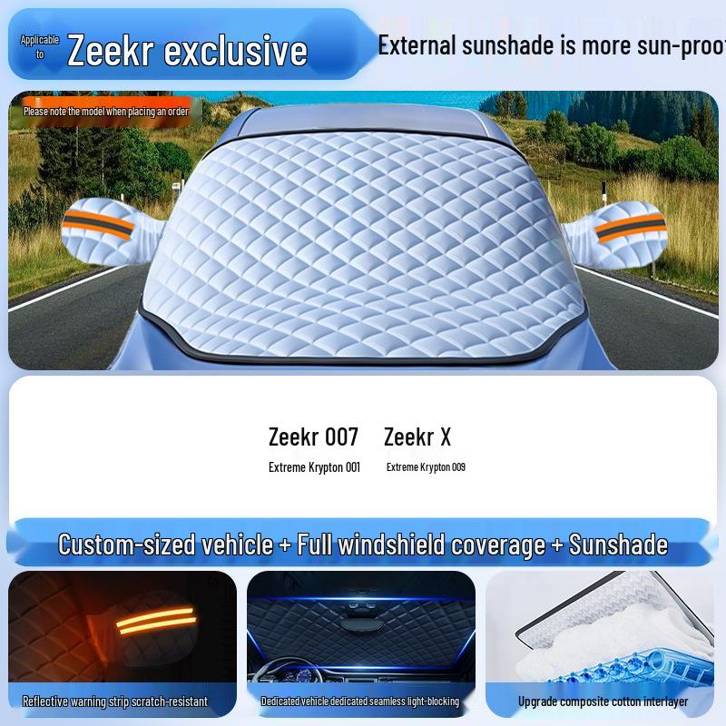 Zotye T600 SR9 T300 E200 T700 Car Snow and Windshield Cover