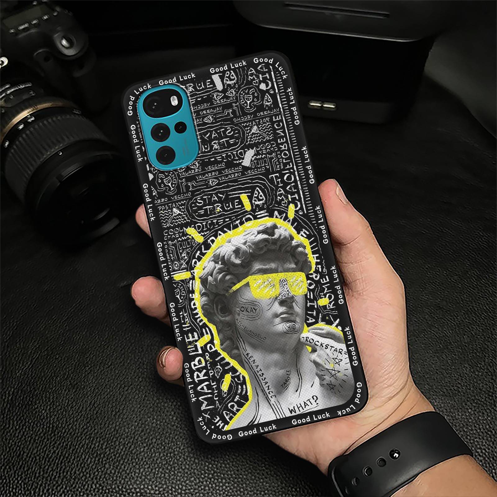 

Cover Dirt-resistant Phone Case For MOTO G22 Fashion Design Soft case Back Cover Shockproof Anti-dust protective Cartoon MOTO G22