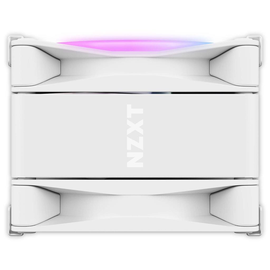 Cooler CPU NZXT T120 RGB FN1804 Răcit cu Aer, Alb, RC-TR120-W1,