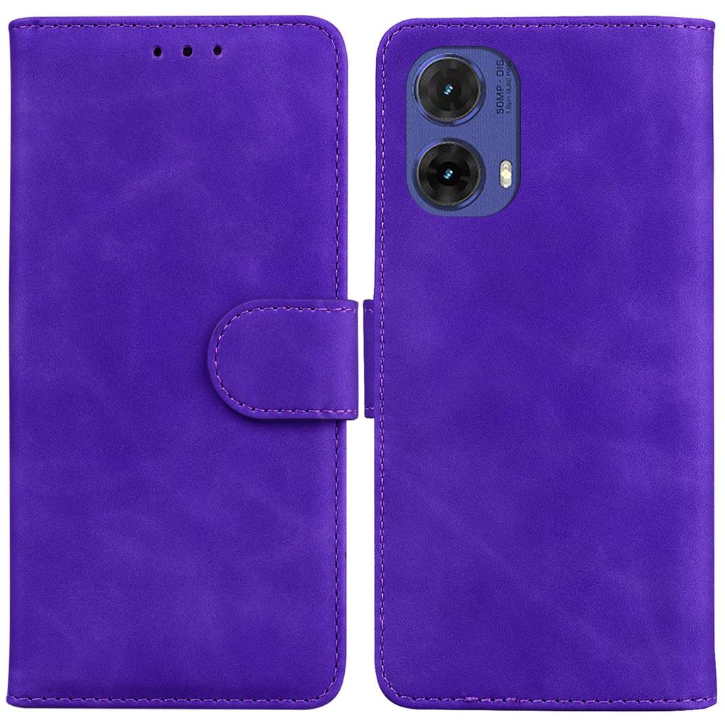 For Motorola Moto G85 5G/S50 Neo 5G Cell Phone Case TPU + PU Leather Shell Phone Stand Cover
