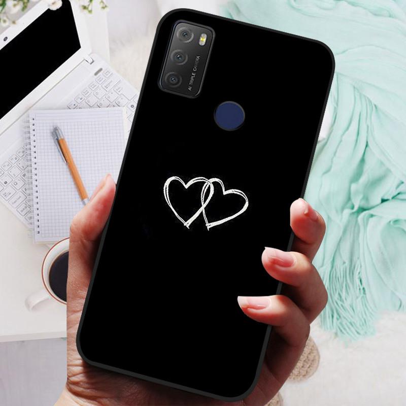 For TCL 20Y 6156D Case Silicone Shockproof Soft TPU Phone Cover For TCL 20Y 20E 6125F Funda for TCL20Y TCL20E Capa Cartoon Shell