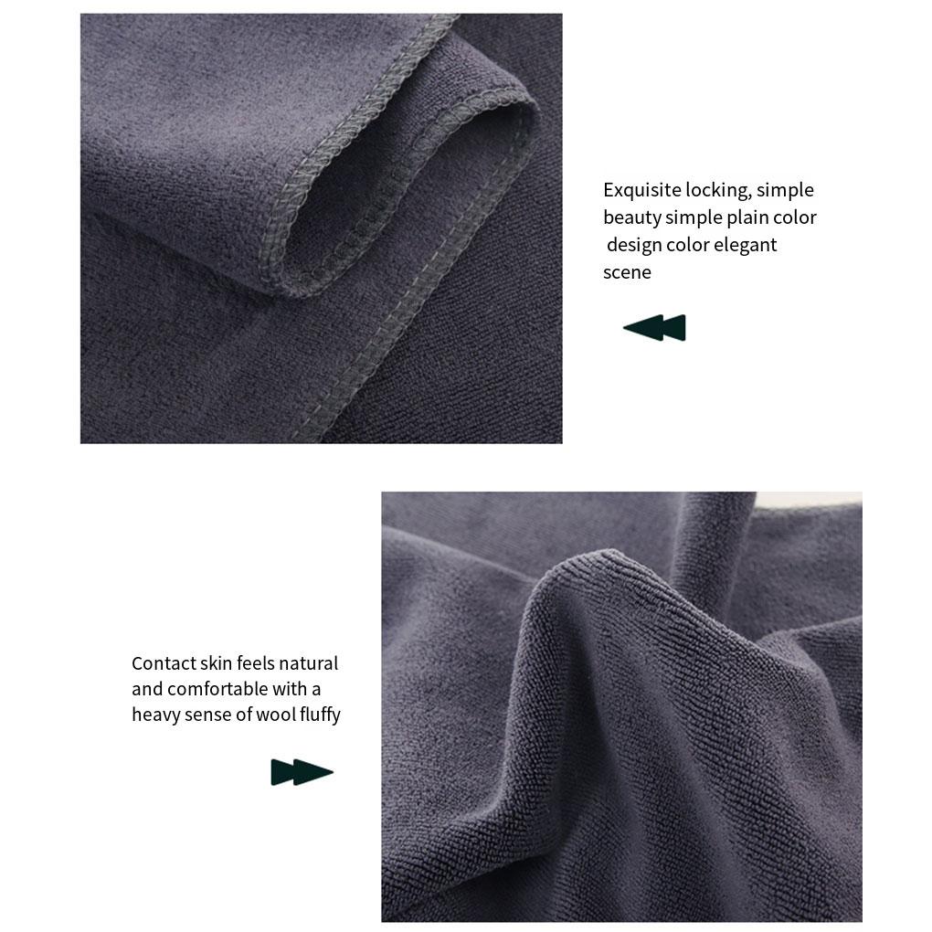 Color Available Towel Soft And Comfortable Microfiber Towel Double-Sided Velvet Towel