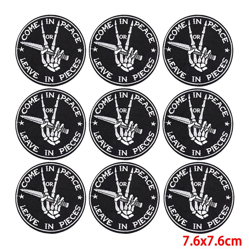 10 unids/lote, venta al por mayor, parche bordado, parches para planchar para ropa, parches para ropa, chaquetas, apliques de decoración, suministros para coser