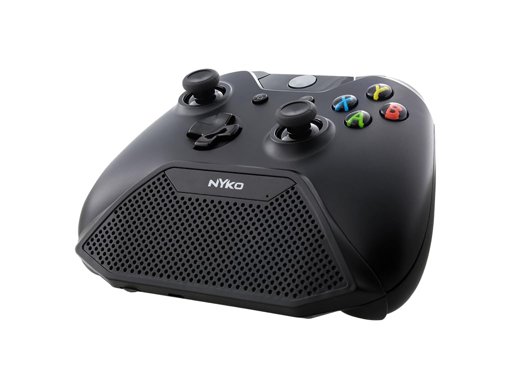 

NYKO Speaker Com Xbox One Controller Attachment Speaker Microphone with for a Comfortable Voice Chat Experience – Controller-Mounted & Push-to-Talk чорний