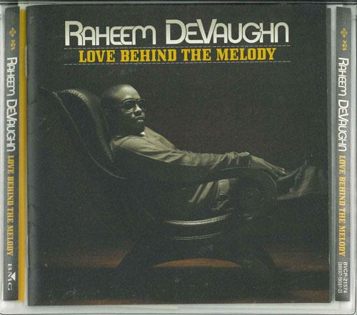 

CD RAHEEM DEVAUGHN - Love Behind the Melody BVCP21574 Japan ObiMusic Others Used