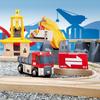 BRIO WORLD Cargo Rail Deluxe Set [Total 54 Pieces] Ages 3 and Up (Electric Vehicle Train Toy Wooden Rail) 33097