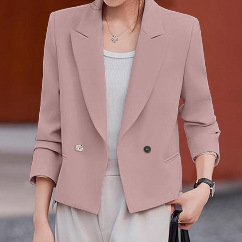 ZANZEA Women Casual Notched Lapel Long Sleeve Loose Thin Cardigan Tops