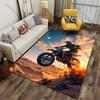Desert adventure on motorcycle jumping carpet Yoga living room room decor children's crawling mat doormat area rug