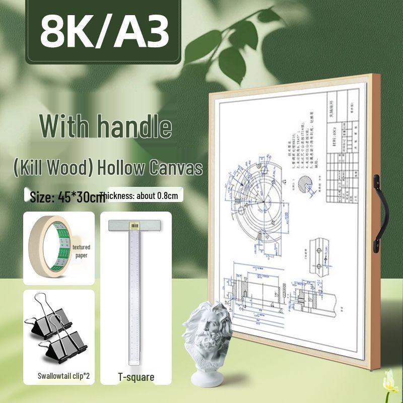 A1/A2/A3 Solid Drawing & Handwriting Board for Designers - Free Shipping