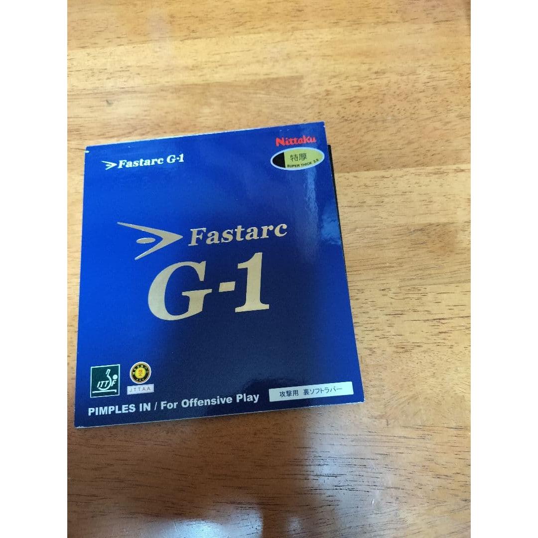 Used Nittaku Fastarc G-1 Red Extra Thick Table Tennis Rubber