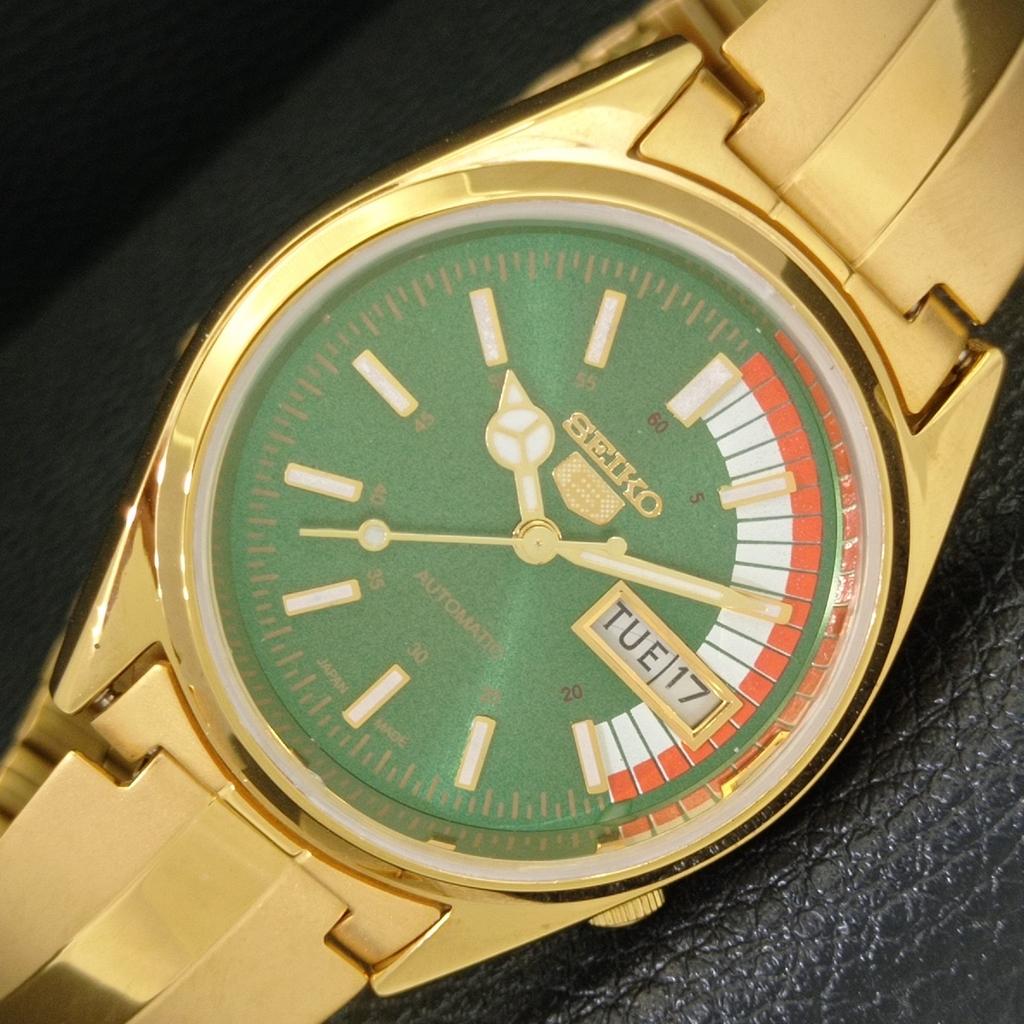 

ВИНТАЖНЫЕ ВОССТАНОВЛЕННЫЕ МУЖСКИЕ АВТОМАТИЧЕСКИЕ ЧАСЫ SEIKO 5 6309A ЯПОНИЯ ЗЕЛЕНЫЕ a440681-9 Sk-a440681-1