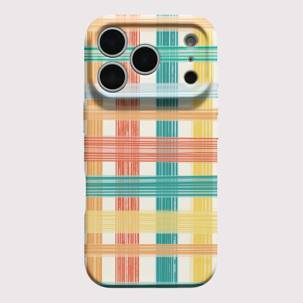 Luxury Color Checkered Pattern Phone Case for Oppo Realme C75 C63 C65 C67 C53 C55 C35 C30S 9 8 Pro Plus 4G 5G Hard PC Cover
