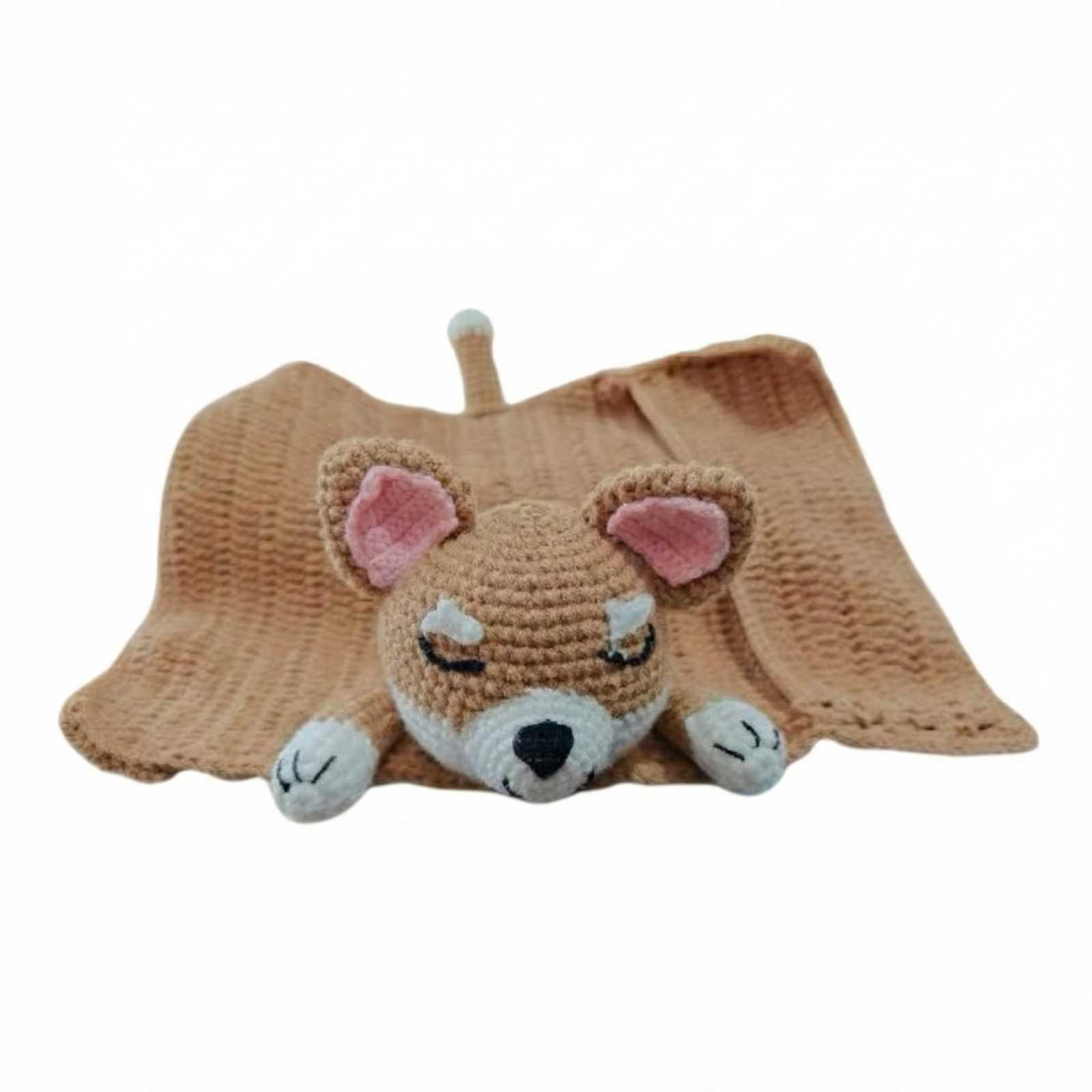 

Knitted Dog Sofa Storage Bag: A Soft, Cute, And Practical Little Helper For Your Home. One Size