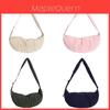 Canvas Duffle Bag For Women With Zipper Closure And Inner Pouch For Daily Use