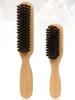 Professional Slick Back Hair Brush with Soft Bristles for Detangling and Smoothing Frizz Flyaways Styling Polish for Laying Down Edges