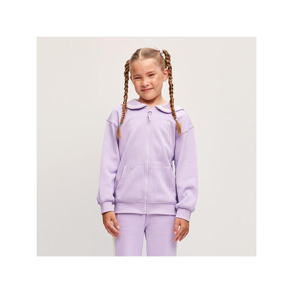 

[fila Kids] Girls Sailor Collar Zip Up Fk2fte3111f Lvd q0zFk2fte3111fLvd LAVENDE/100
