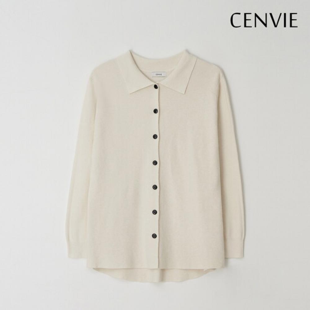 Senbi Modern Knit Setup Shirt + Skirt 2pcs Set