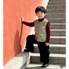 Boys' New Chinese Style Warm Winter Tang Suit Vest
