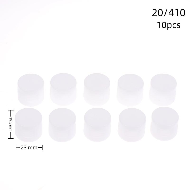 10 stuks Diameter 18/20/24MM Plastic Flesdop Vervangende Klepdeksel Voor Lotion/Toner Fles Cosmetische Flesdop Accessoires