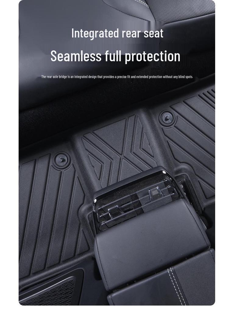 TPE Full Coverage Floor Mats for BYD Song PLUS L MAX EV DMI