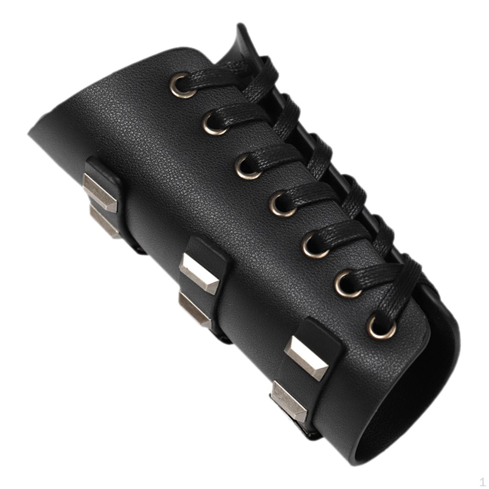 Наруч для Средневековья, Регулируемый наруч для Мужчин, Предмет Костюма Black