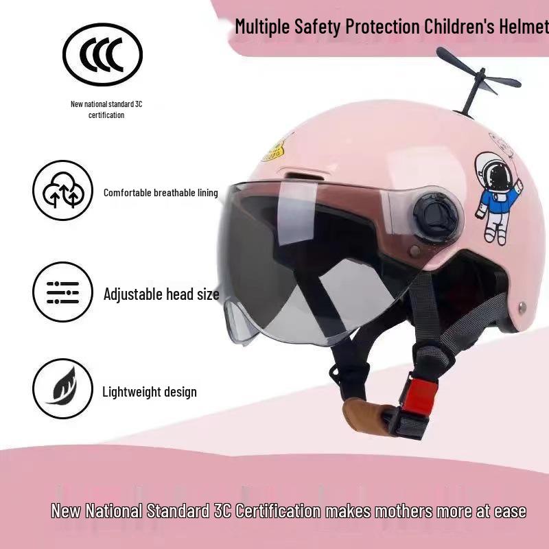 Kindersicherheitshelm 3C-Standard für Elektroroller - Universell passend für alle Jahreszeiten