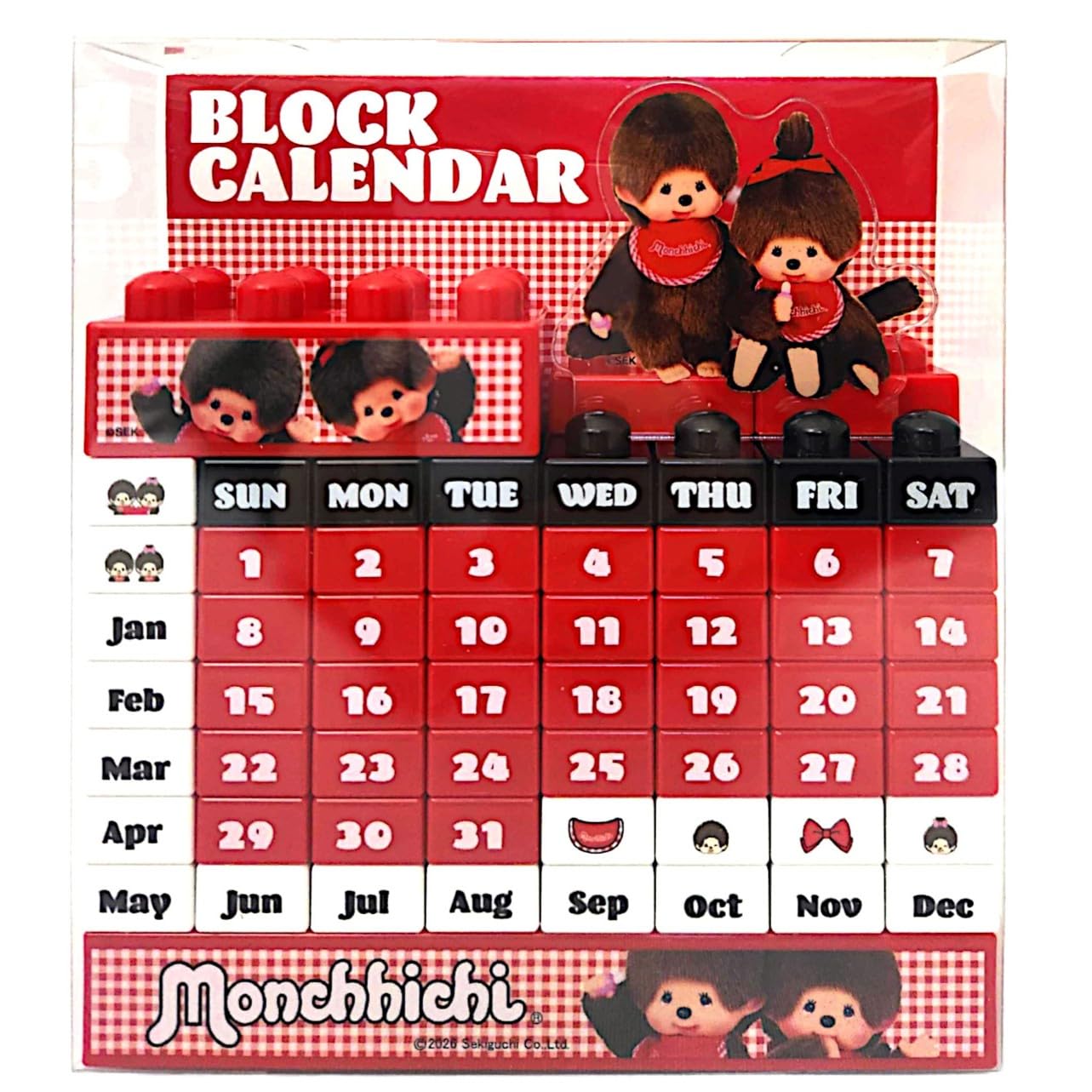 Блочный календарь Monchhichi A-Works MCC-031