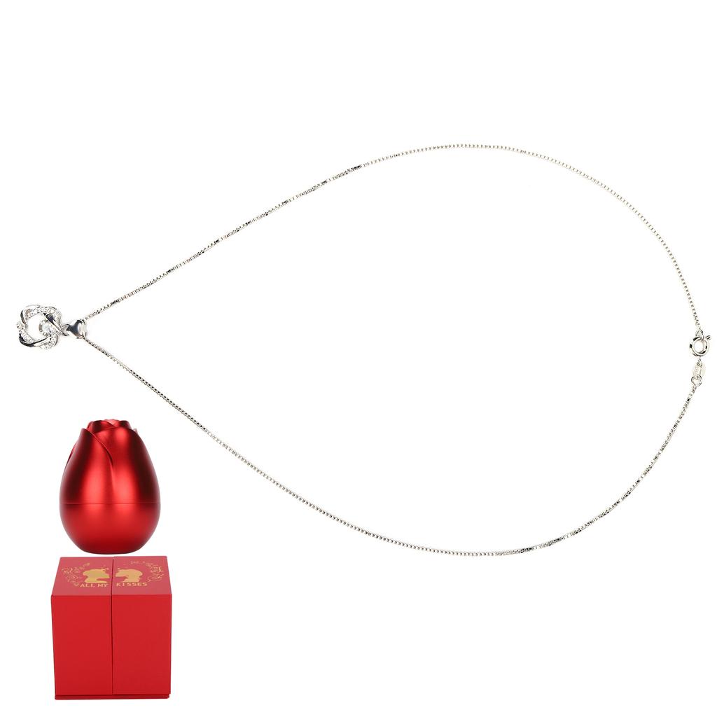 Jewelry Necklace Rose Flower Gift Box Set Valentine S Day Women Jewelry Necklace Gift Box