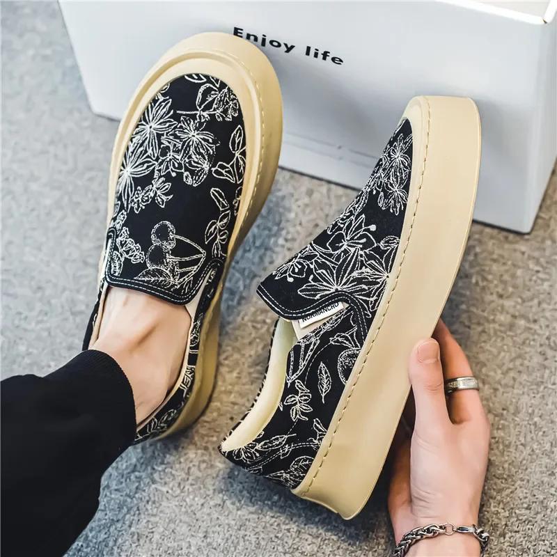 Boty pro muže Velké velikosti Pánské mokasíny Ležérní Pohodlné tenisky Nazouvací obuv pro volný čas Lehká Vintage Flats