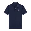 Sommer Herren Kaninchenschädel Design Kurzarm Poloshirt