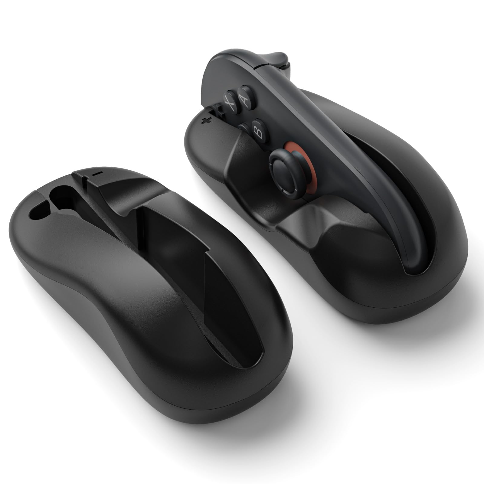 

MoKo Switch2 Mouse Switch2 Mouse Mouse High Compatible with Mouse Made of Ergonomic Mouse Gaming Black Joy-Con2 Base, Joy-Con2 Case, Joy-Con Base, чорний