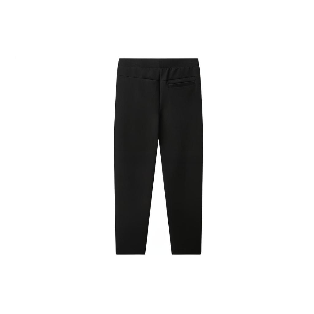 New FILA Knitted Sweatpants Men's Jet Black F11M112611FBK
