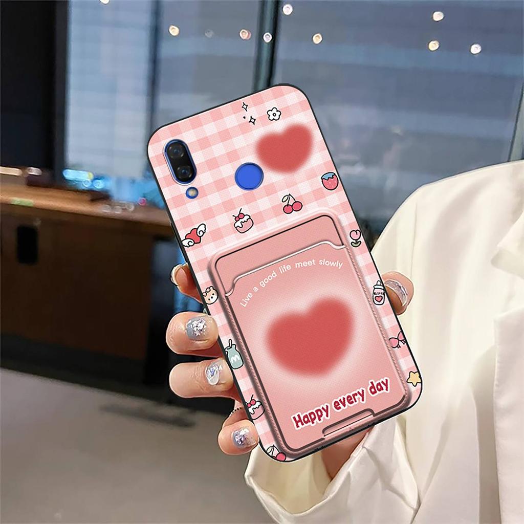 TPU Dirt-resistant Phone Case For Huawei Nova 3i/P Smart Plus Graffiti Protective Fashion Design Anti-knock Back Cover