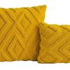Rhombus Pattern Solid Color Pillowcase, Washable Throw Pillow Cover, Rectangle Square Cushion Cover for Home Living Room Bedroom Sofa Bed