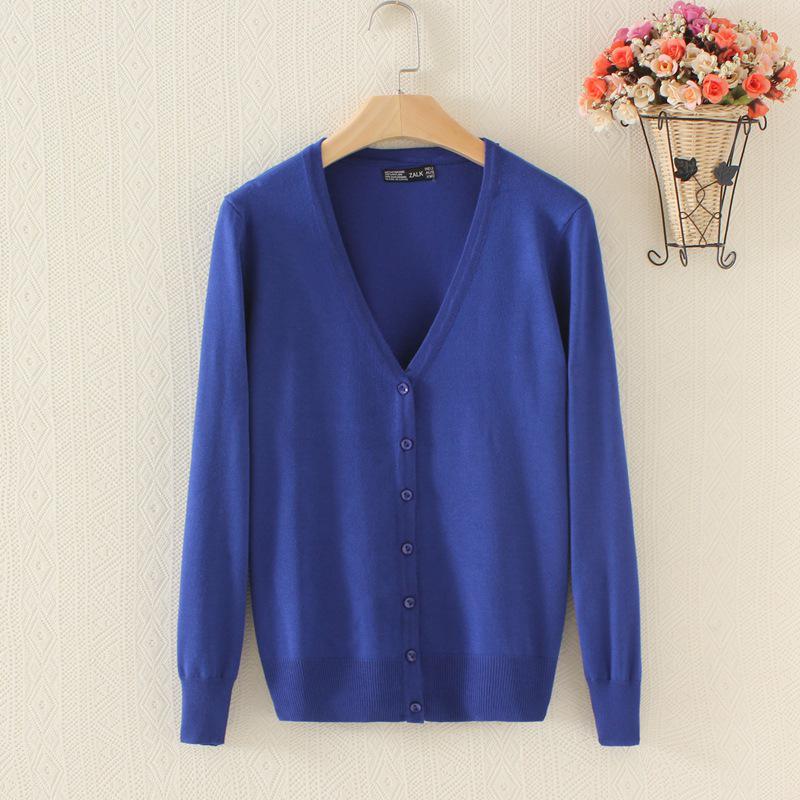 2025 Spring & Autumn Korean-Style Wool Cardigan Sweater, Plus Size, Women's Knitted Outerwear Top