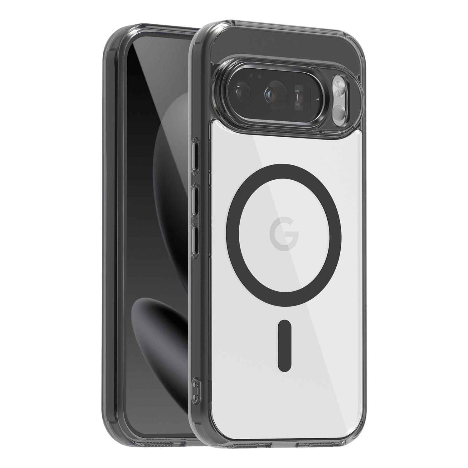 

Popular Color Magnetic Wireless Charging Case For Google Pixel 10 Pro XL 10 Pro 9A Transparent Anti Drop Airbag Protective Cover Google Pixel 9a