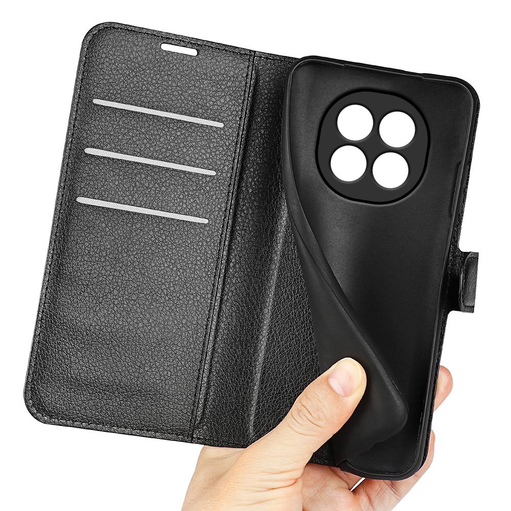 For Oppo F29 5G Case Litchi Texture Shockproof Leather Wallet Phone Cover