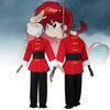 Soft And Durable Ranma Costume Featuring Streetwear Inspired Kung Fu Design For All Seasons