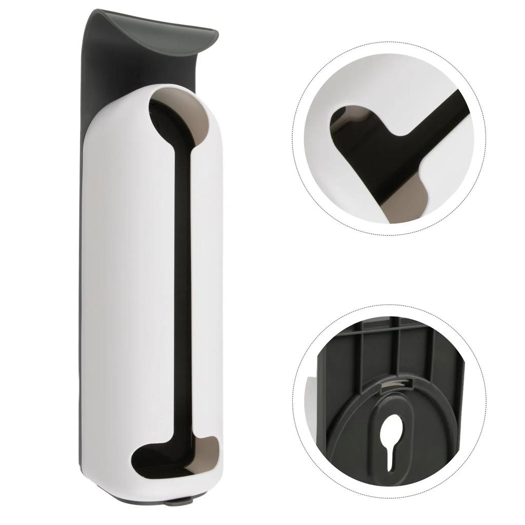 Kitchen Bag Holder Dispenser, Conveniently Store and Dispense Reusable Plastic Bags, Wall Mount Design, Space Saving Solution