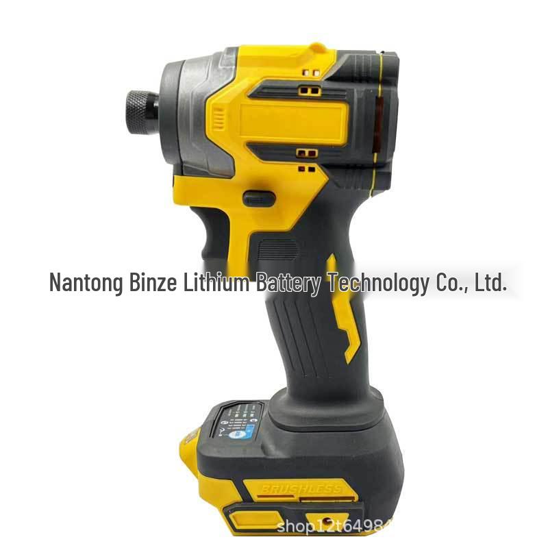 High-Torque Brushless Lithium Impact Driver & Rechargeable Electric Screwdriver with Industrial-Grade Speed Control