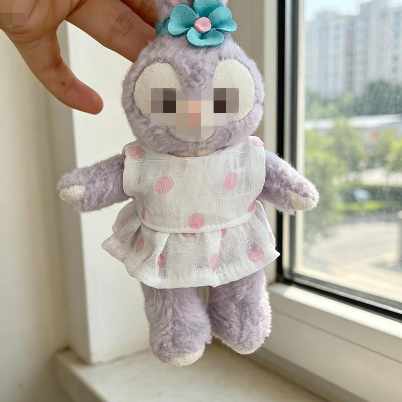 [Cloth Only] Lina Belle Doll s Clothes 15CM Cherry Blouse Dress Cotton Polyester Cartoon Toy Doll Accessory for 14 Years & up