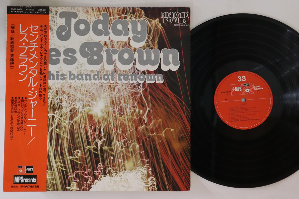 

LP Record LES BROWN & HIS BAND OF RENOWN - Today KUX10P MPS 1976 Japan Obi Jazz Used