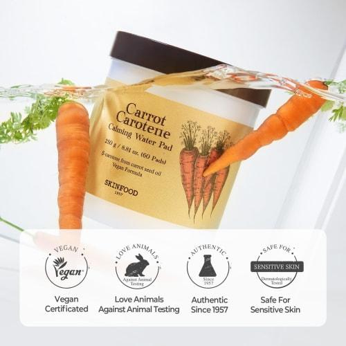 Carrot Carotene Calming Water Pad 250g/60 pieces