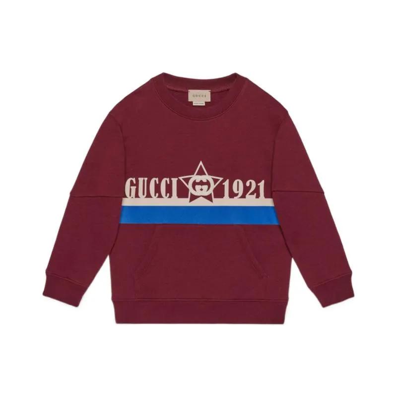 GUCCI Kids Sweatshirts Crew Neck Moderate (Unisex) Sweatshirts 692525 XJEKA 6417