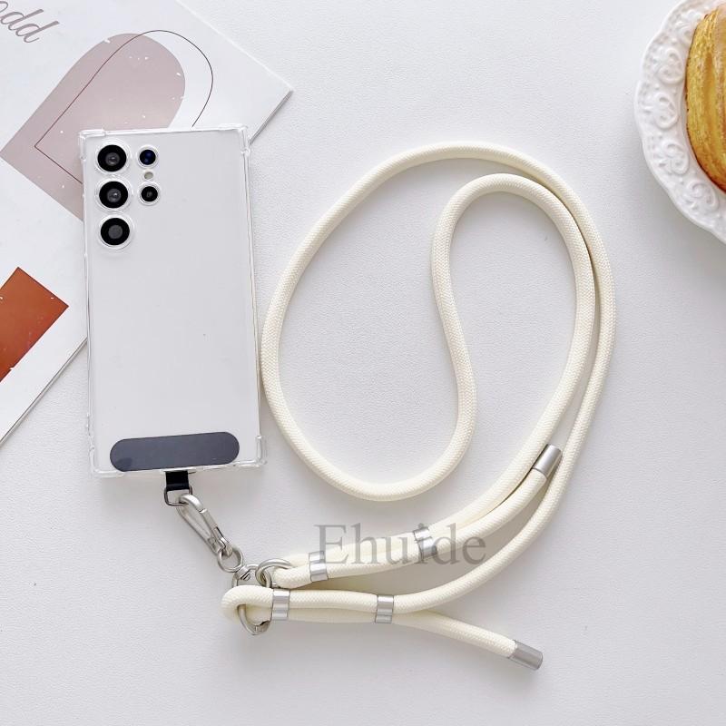 Adjustable Strap Case for OPPO Reno 14 14F 13 13F 12 11 12F Realme 15 Pro C71 C63 C65 Crossbody Cord Lanyard Transparent Cover